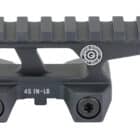 GBRS Lerna mount for EOTech EXPS in anodized black showing elevated optic centerline