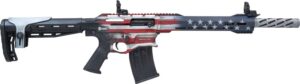 Citadel BOSS25 12 Gauge 20 inch semi-auto shotgun CA compliant USA flag