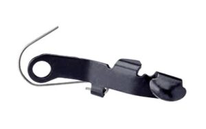 Ghost Bullet middle slide release for Glock 1-4, black stainless steel