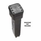 Ghost MOAB +6 magazine extension fits PMAG 17 in black