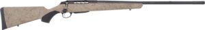 Tikka T3x Roughtech left-hand rifle 7MM PRC 24.3-inch fluted threaded barrel tan stock