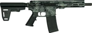 Great Lakes GLFA AR15 Pistol 7.5in .223 Wylde lichen grey bundle