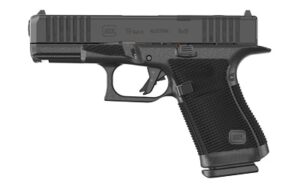 Glock G19 Gen6 9mm 4.02in Optic-Ready Pistol, black, three magazines included