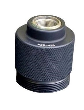 Gemtech GM-9MM fixed threadmount 1/2-36 adapter in black finish
