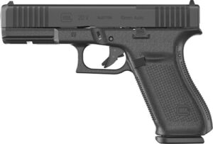 Glock G20 V MOS 10mm 4.61-inch barrel black optics-ready pistol with three 15-round magazines