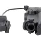Holosun IRIS-GR1 green laser with remote cable switch mounted on a Picatinny rail