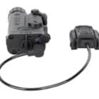 Holosun IRIS-GR1 green laser with remote cable switch mounted on a Picatinny rail