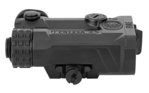 Holosun IRIS 2 red and infrared laser module with remote cable mounted on Picatinny rail