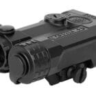 Holosun IRIS 2 red and infrared laser module with remote cable mounted on Picatinny rail