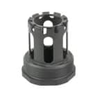 HUXWRX HUB Piston Housing Adapter 1 inch black for FLOW 9k Ti and FLOW Range 36 Ti
