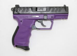 Walther PD380 .380 ACP 3.7 inch purple polymer frame pistol