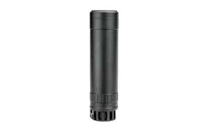 KGM R556A2 suppressor in black, 6mm/5.56 NATO, 1/2"x28 QD, 6.4 inch