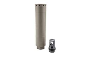 KGM R30T titanium rifle suppressor FDE 1.75 inch diameter 5/8x24 thread