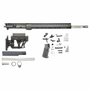Luth-AR LUTH AR Rifle Kit Bull 20 with 20 fluted bull barrel .223 Rem and KeyMod handguard