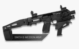 CAA MCKSWMP Smith And Wesson M&P Micro Conversion Kit BLK For M&P 9 2.0 / M&P 9 2.0 Compact, M&P 40 2.0 / M&P 40 2.0 Compact