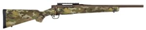 Mossberg Patriot Carbine .308 Win 18-inch Threaded Bull Barrel MultiCam Brown Cerakote