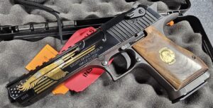 Magnum Research MR Desert Eagle 50AE Screaming Eagle 6 side view