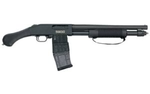 Mossberg 590M Shockwave 12ga 15in Matte Blued Raptor Birdshead Grip