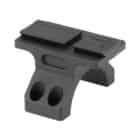 Midwest MK2 34mm Acro Aimpoint cap red dot mount in black, hard coat anodized 6061 aluminum