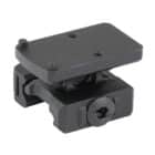 Midwest Industries MK2 QD RMR co-witness mount in black for Trijicon RMR