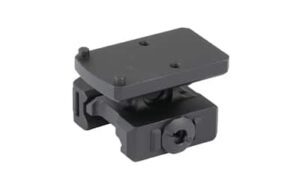 Midwest Industries MK2 QD RMR co-witness mount in black for Trijicon RMR