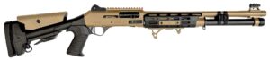 ORTHOS Raider S4 FDE 12 Gauge 18.5 in ported barrel side view