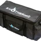 Exothermic Pulsefire Carry Bag black stiff-sided nylon with internal foam cutout and accessory pockets