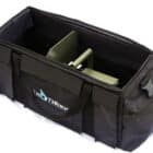 Exothermic Technologies Pulsefire Backpack Carry Bag black stiff-sided nylon with external pouches