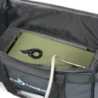 Exothermic Technologies Pulsefire Backpack Carry Bag black stiff-sided nylon with external pouches