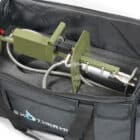 Exothermic Technologies Pulsefire Backpack Carry Bag black stiff-sided nylon with external pouches