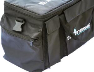 Exothermic Pulsefire Carry Bag black stiff-sided nylon with internal foam cutout and accessory pockets