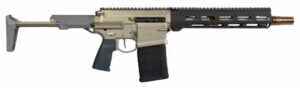 Q LLC Boombox 8.6 Blackout 12-inch pistol with pistol brace and Q-Sert M-LOK handguard