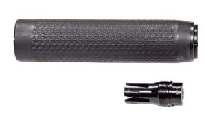 Radical Defense LS3TI 30 Cal titanium monolithic suppressor with flash hider