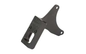 Shield Arms R.O.C. revolver optic conversion mount in black anodized aluminum, RMR footprint, fits S&W 442