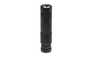 SilencerCo Velos LBP 7.62 suppressor black, 6.4 inch length, 1.73 inch diameter