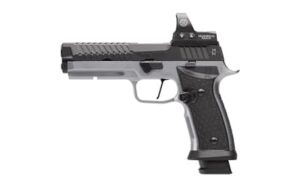 Sig Sauer P320-MAX SXG 9mm pistol with 5-inch barrel and pre-installed ROMEO3MAX sight