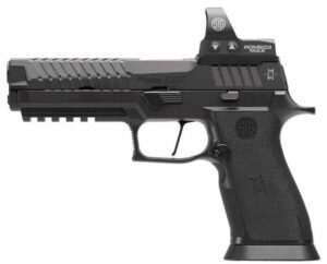 Sig Sauer P320-MAX 2.0 9mm 5in with ROMEO3MAX and TXG grip, black finish