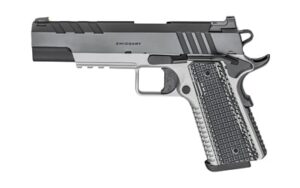 Springfield Armory 1911 Emissary 9mm 5 inch two-tone stainless blued with G10 grips