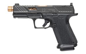 Shadow Systems MR920 Elite 9mm compact pistol optics-ready black brass finish