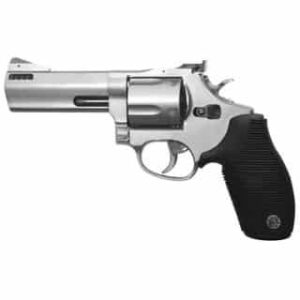 Taurus Tracker 44 .44 Magnum 4-inch ported stainless revolver side view