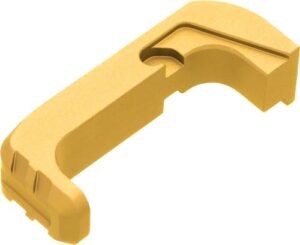 Tyrant CNC extended magazine release, gold, for Glock Gen 4 and Gen 5