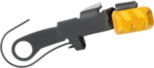 Tyrant CNC TDGSTOP24GOLD extended slide release stop for Glock Gen 2-4 in gold