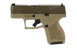 Taurus GX4 9mm pistol flat dark earth frame brown slide 3.0-inch barrel