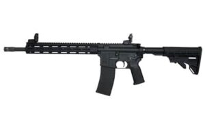 Tippmann Arms M4-22 Elite .22 LR 16 inch rifle in black with collapsible stock