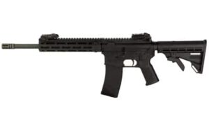 Tippmann M4-22 PRO 16 inch .22 LR black AR-style rifle side view