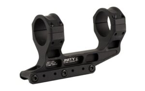Unity Tactical FAST LPVO 34mm cantilever scope mount 2.05 inch height black