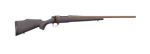 Weatherby Vanguard Weatherguard Bronze 6.5 Creedmoor rifle with 22 in threaded barrel and burnt bronze Cerakote