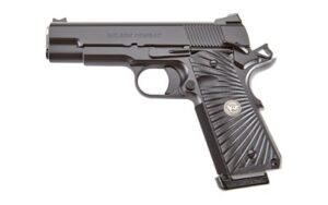 Wilson Combat CQB Commander 1911 .45 ACP black G10 grips fiber-optic sights