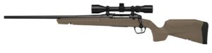 Savage AXIS 2 XP left-hand 7mm-08 Rem 22in FDE synthetic with 3-9x40 scope