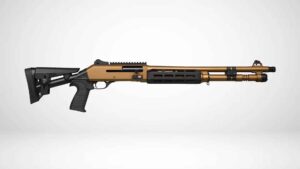 GForce Arms GF4 12 gauge shotgun 18.5 inch barrel Burnt Bronze Cerakote black synthetic stock